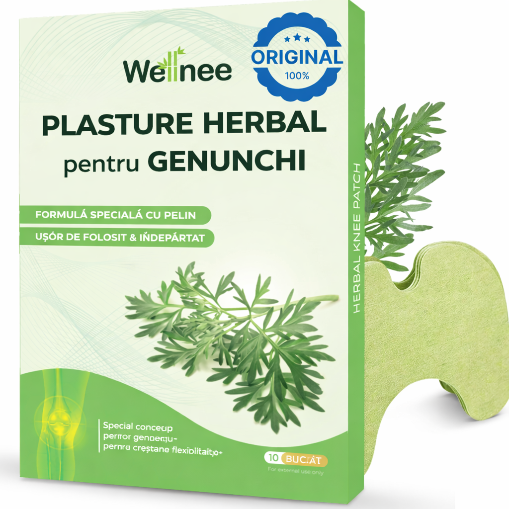 Wellnee Patch Herbal Pentru Genunchi