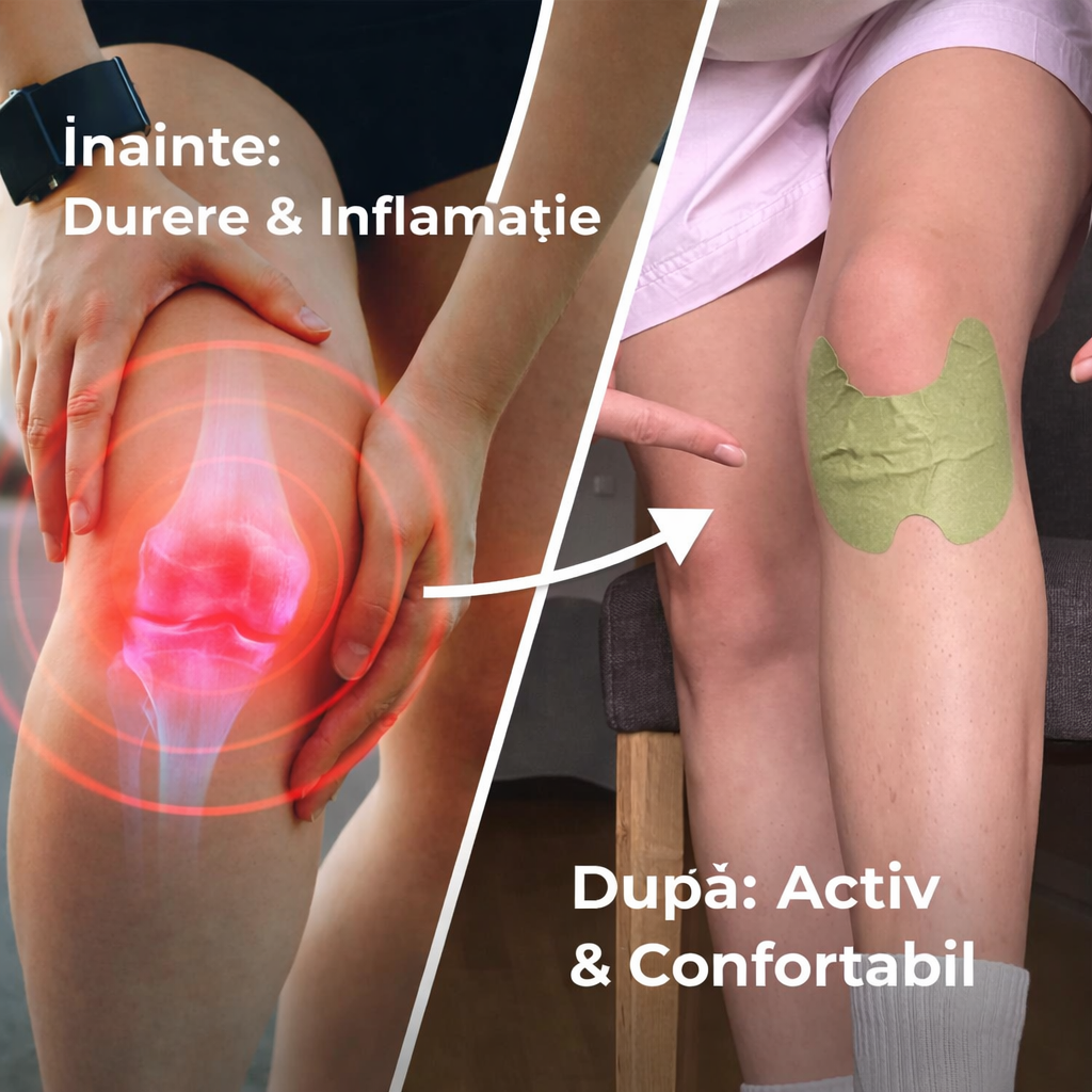 Wellnee Patch Herbal Pentru Genunchi