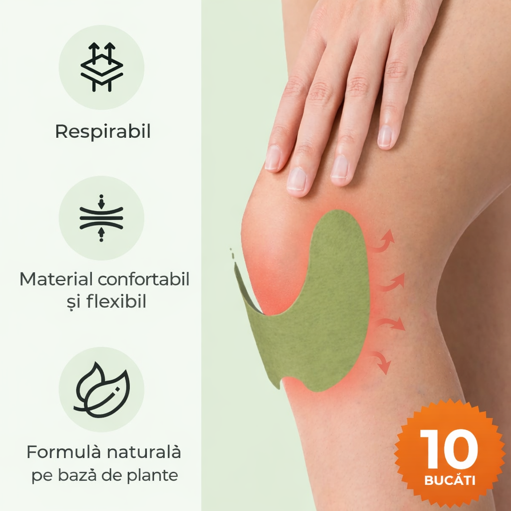 Wellnee Patch Herbal Pentru Genunchi